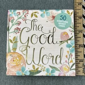 Peter Pauper Press Good Word Scripture Cards Boxed 50 Inspirational Bible Verses